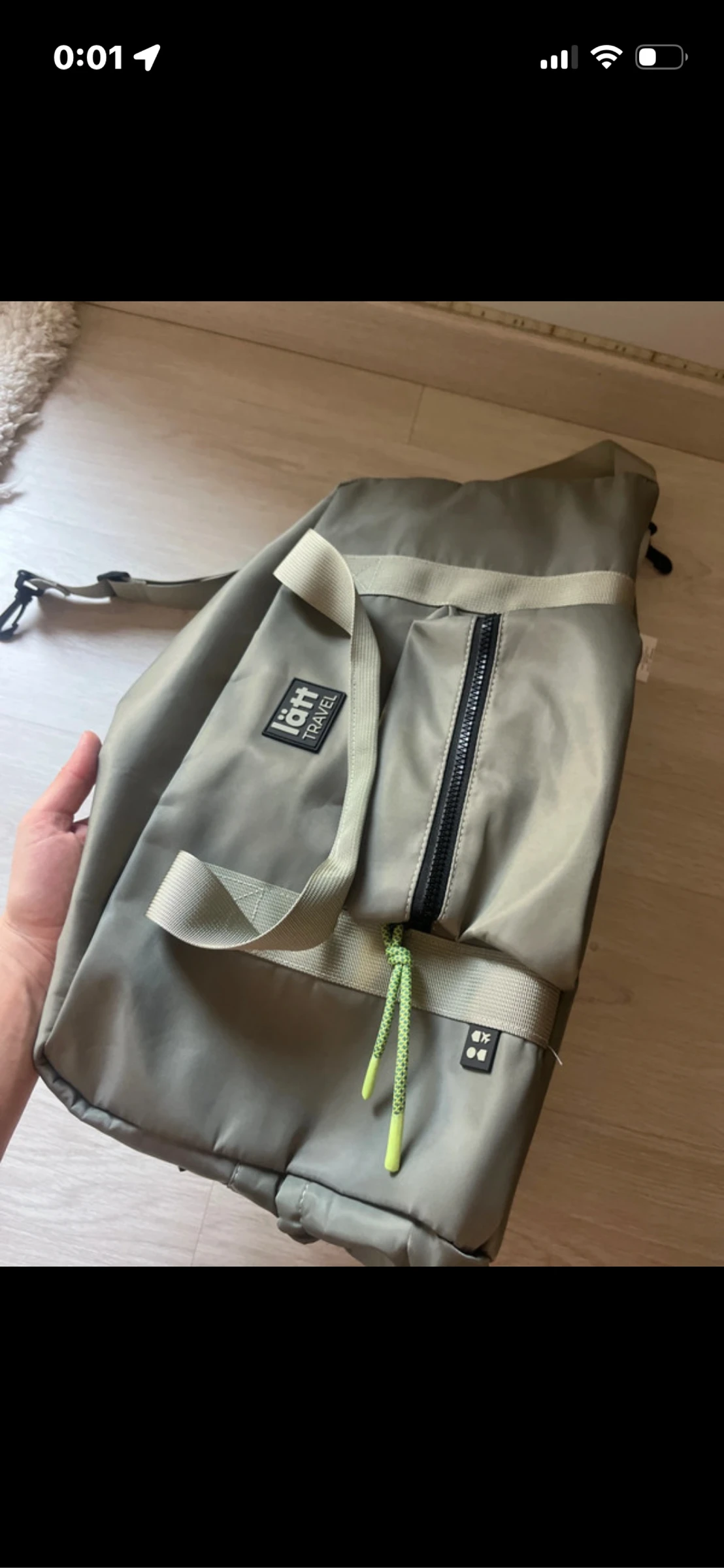Mochila de viaje nueva 